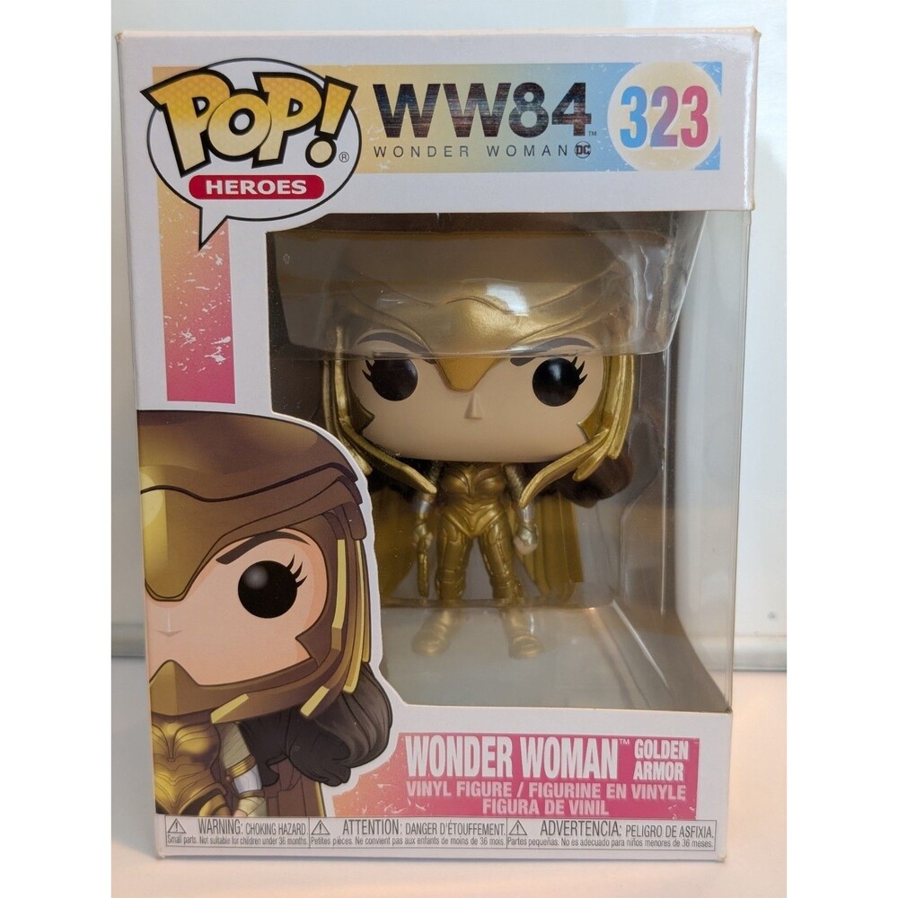 Funko Pop! Vinyl: DC Universe - Wonder Woman Golden Armor (Metallic) #323